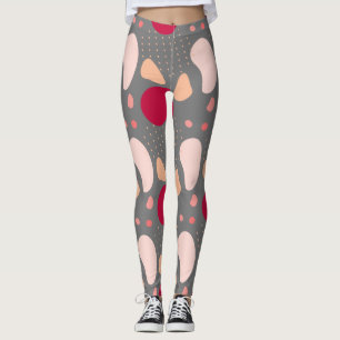 Modernes geometrisches Muster Leggings