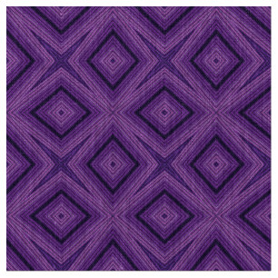 Modernes geometrisches Muster lila und blau Stoff
