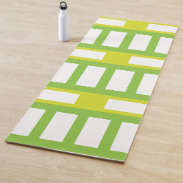 Modernes geometrisches Muster Mitte des Jahrhunder Yogamatte