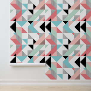 Modernes geometrisches Muster Tapete