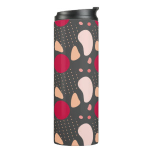 Modernes geometrisches Muster Thermosbecher