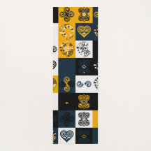Modernes geometrisches Muster, trendgelb