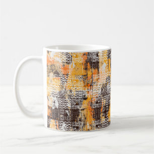 Modernes geometrisches, nahtloses Muster Kaffeetasse