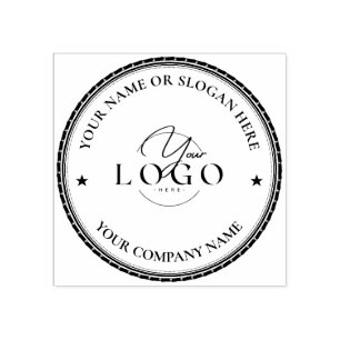 MODERNES GESCHÄFT Custom elegante Business Logo Gummistempel