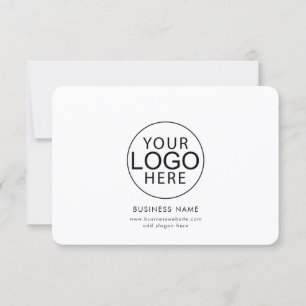 Modernes Geschäft-Logo Unternehmensmitarbeiter Ben Mitteilungskarte