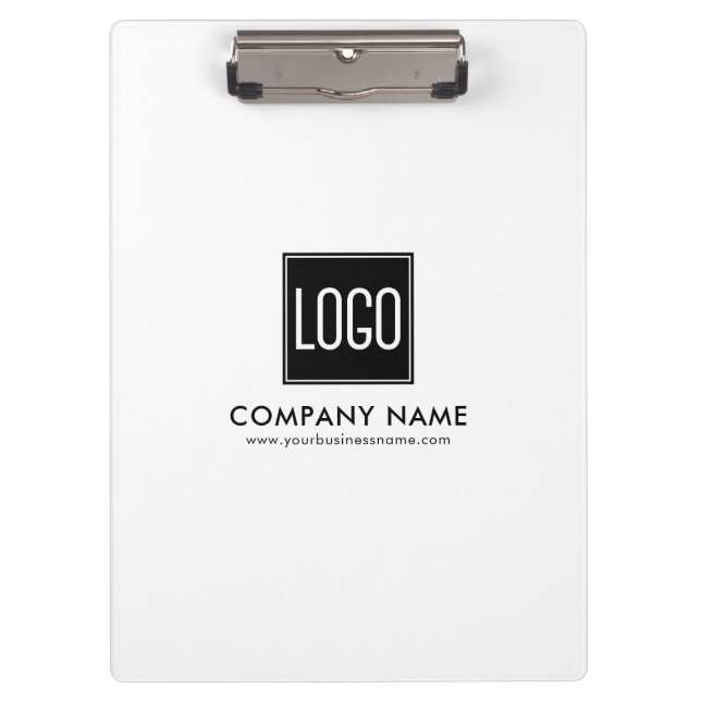 Modernes Geschäfts-Logo | Corporate Company Klemmbrett (Vorderseite)