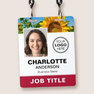 Modernes Geschäftslogo für ID-Foto mit QR-Code in  Ausweis