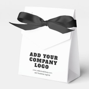 Modernes Geschäftslogo und Website-Promotion Geschenkschachtel