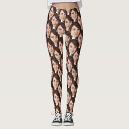 Modernes Geschenk für sie mit Faces einzigartigen Leggings