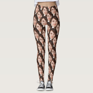 Modernes Geschenk für sie mit Faces einzigartigen  Leggings
