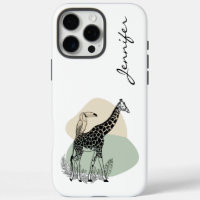 Modernes Giraffe iPhone