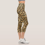 Modernes Girly Chic Leopard Print Animal Muster Capri Leggings<br><div class="desc">Dieses moderne Design ist mit einem schicken Leopardenmuster #Leggings #wear #apparel #gifts #Fitness #sports #fitnessapparel #fitnessapparel #fitnessmode #fashion #modische #style #stylish #trendy #leopardprint #animalpattern</div>