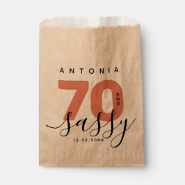 Modernes Girly Copper 70 und Sassy Geschenktütchen