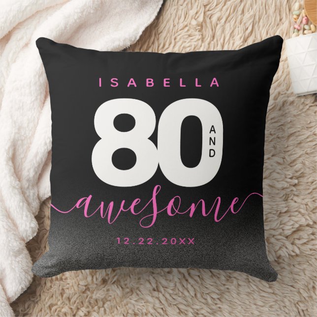 Modernes Girly Pink 80 und Phantastisch Kissen (Decke)