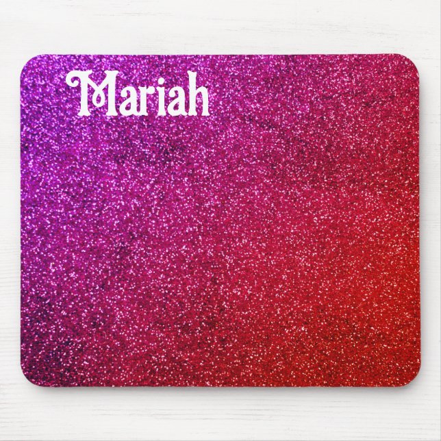 modernes Glitzer Mousepad (Vorne)