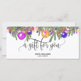 Modernes Glitzer Weihnachtsmann