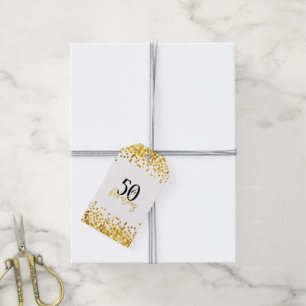 Modernes Gold 50 u. fabelhafte Geschenkanhänger
