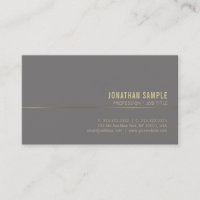 Modernes Gold Elegantes Minimalistisches Schlicht