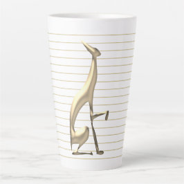 Modernes Gold Milchtasse