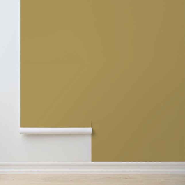 Modernes Gold schlichte solide Farbe Klassische El Tapete (Anwendung)