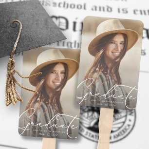 Modernes Graduate Foto Einfache Skripte Fächer