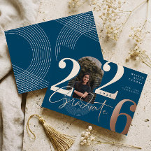 Modernes Graduate Script 2025 Concentric Arch Foto