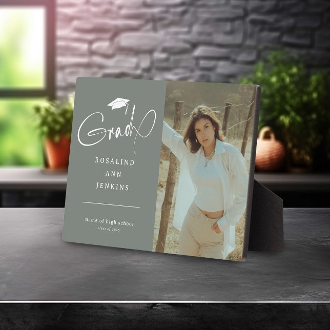 Modernes Grand Foto Abschluss Keepake-Geschenk Fotoplatte (Von Creator hochgeladen)