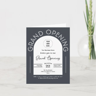 Modernes Grand Opening-Geschäft Einladung