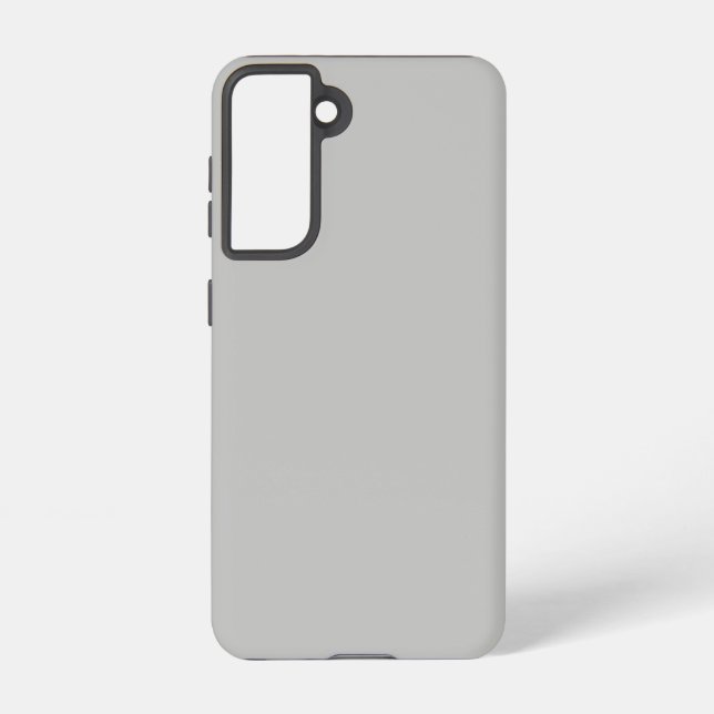 Modernes Graues Elegant Samsung Galaxy Hülle (Rückseite)