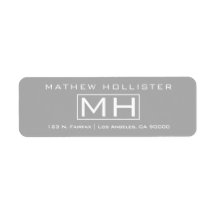 Modernes Graues und Weiß Beruflich