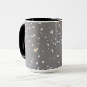 Modernes Gray Terrazzo Tasse