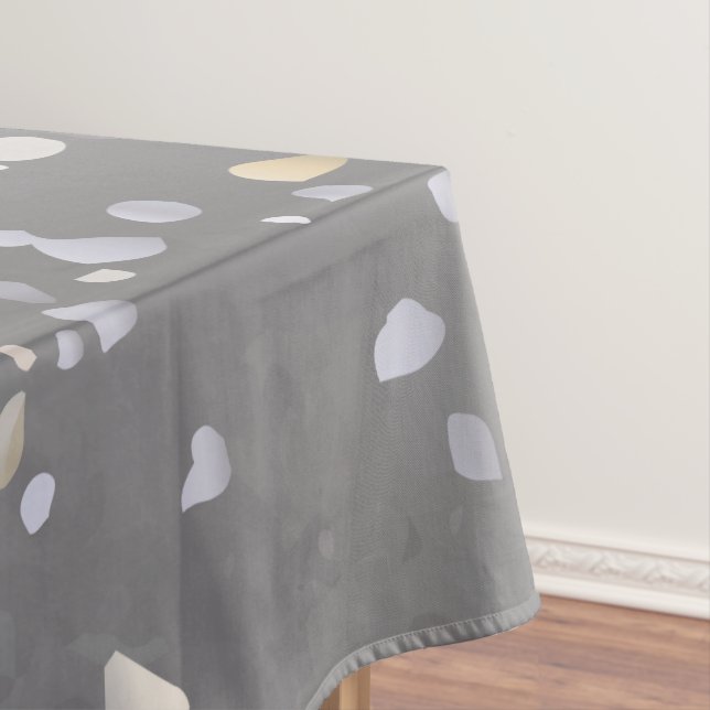 Modernes Gray Terrazzo Tischdecke (Beispiel)