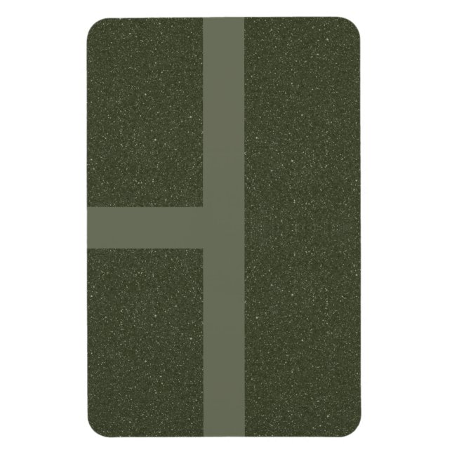 Modernes Green Grid Magnet - individuell anpassbar (Vertikal)