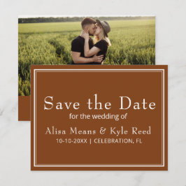 Modernes grenzübergreifendes Minimalistisch-braune