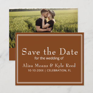 Modernes grenzübergreifendes Minimalistisch-braune