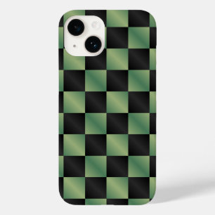 Modernes, grün-schwarzes Licht Case-Mate iPhone 14 Hülle