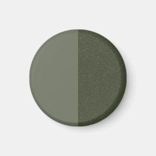 Modernes Grün-Split-Magnet - individuell anpassbar Magnet