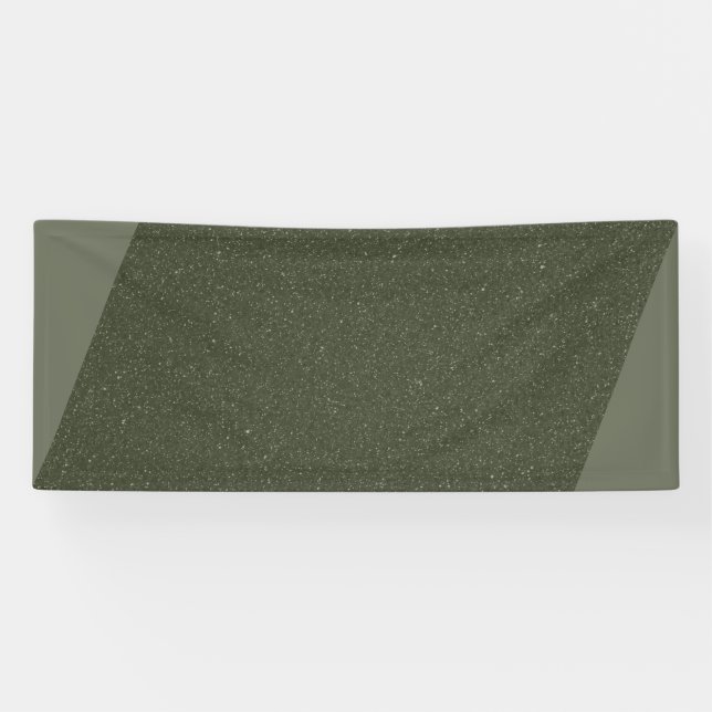 Modernes, grünes Banner - Individuelles Design (Horizontal)