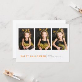 Modernes Halloween Karte