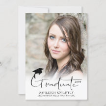 Modernes, handgeschriebenes Script-Graduate 2 Foto