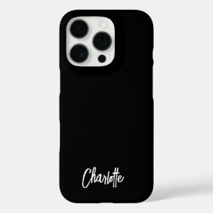 Modernes Handschrift Personalisiert iPhone 16 Pro Hülle