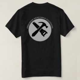 Modernes Handwerker-Bau-Logo T-Shirt