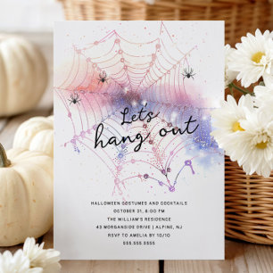 Modernes Hang Out Halloween-Party Einladung