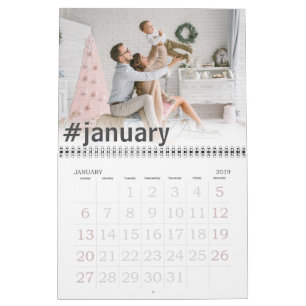 Modernes Hashtag   Foto 2023 Kalender