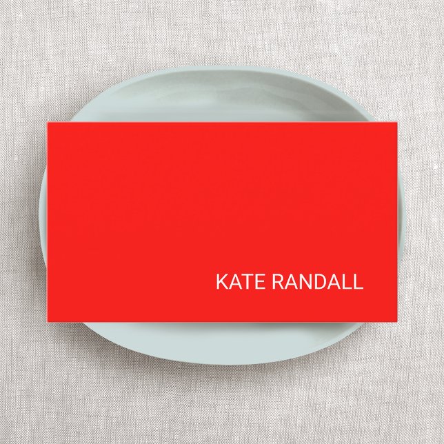 Modernes, helles, Berufliches Netzwerk Visitenkarte (Von Creator hochgeladen)