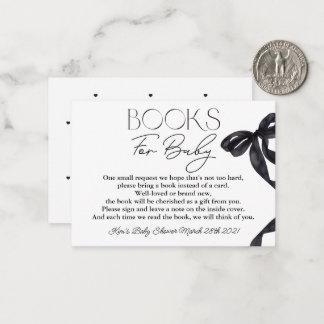 Modernes Hello Baby Black Books Books for Baby Sma Mitteilungskarte
