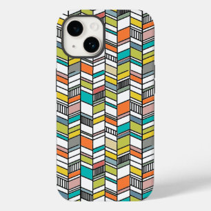 Modernes Herringbone aus dem Mittelalter Case-Mate iPhone 14 Hülle