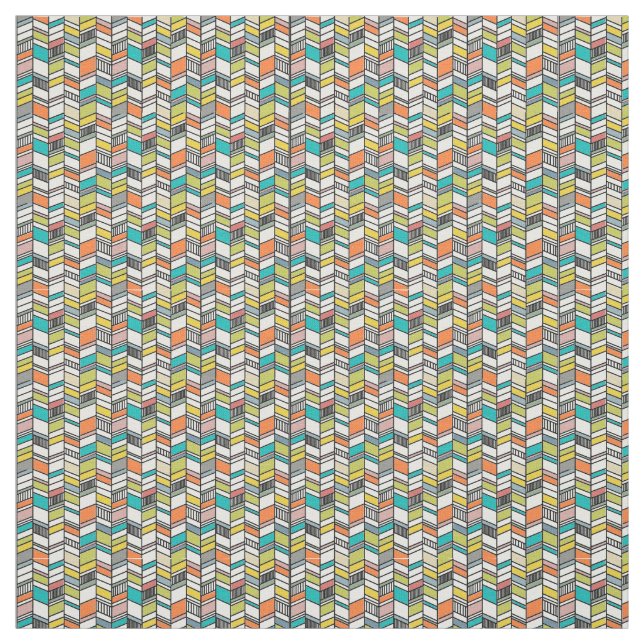 Modernes Herringbone aus dem Mittelalter Stoff (Muster)