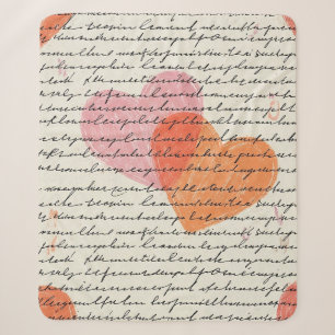 Modernes Herz Muster mit Schrift Hintergrund (8) Sherpadecke