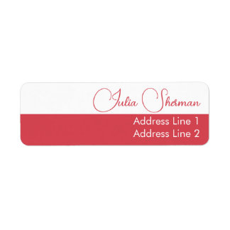 Modernes Hibiskus Rote Feminine Minimalistische Sc